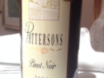 Pattersons Pinot Noir 2001